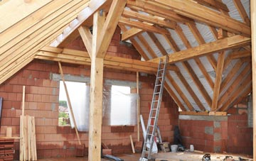 Towns End attic trusses
