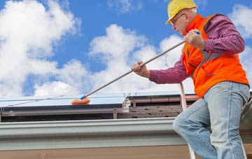 Towns End soft wash roof cleaning